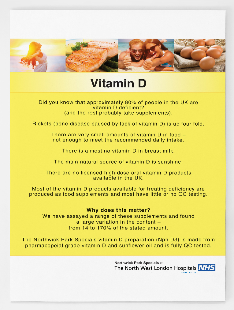 Vitamin d poster